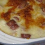 Cotovelinhos gratinados